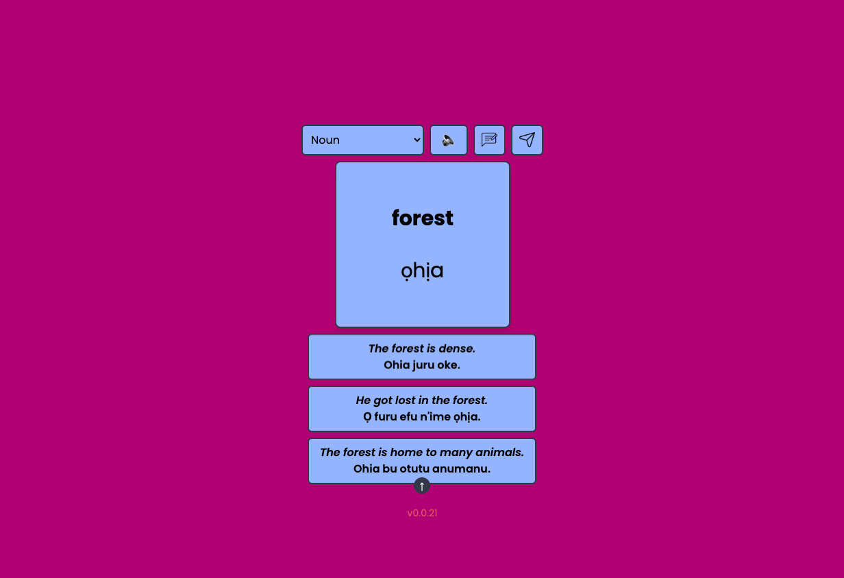 Igbo Flashcards - Learn 200+ Igbo words and phrases